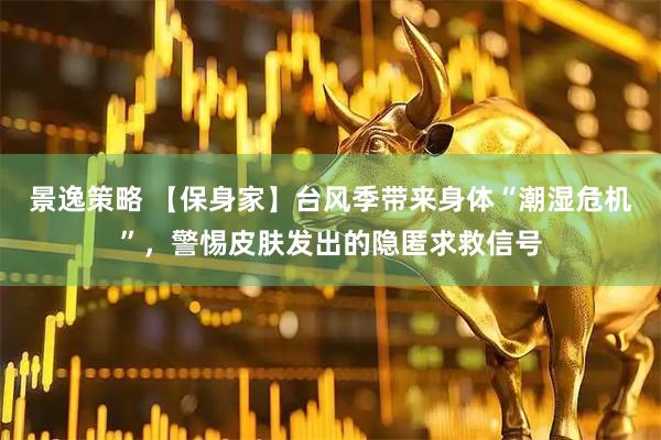景逸策略 【保身家】台风季带来身体“潮湿危机”，警惕皮肤发出的隐匿求救信号