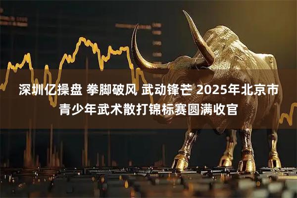 深圳亿操盘 拳脚破风 武动锋芒 2025年北京市青少年武术散打锦标赛圆满收官